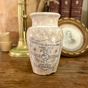 Carricks Cumberland Dairy Co. Cream Pot – Carlisle, England (c.1900)